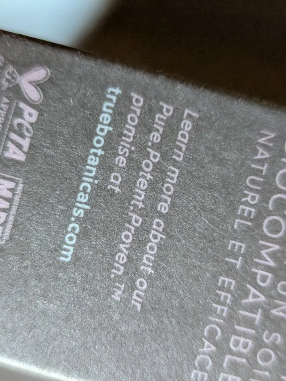 True Botanicals highly potent